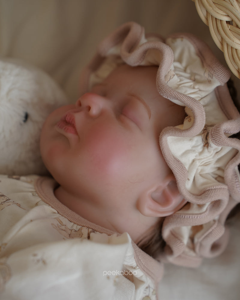 リボーンドール】 Peeka Tiny Treasures Weighted Baby Doll Peekaboo