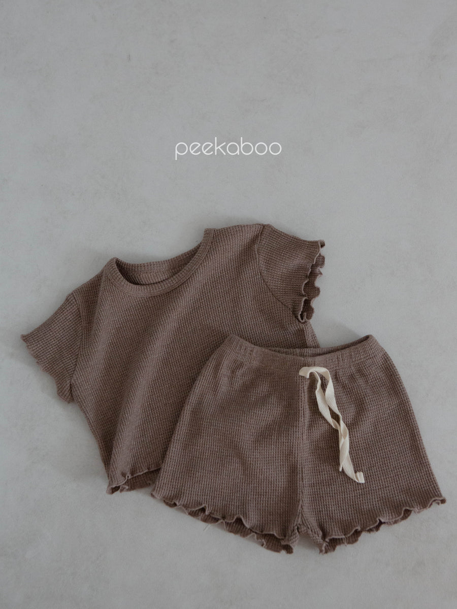 【peekaboo】 yes トップ&ボトム セット