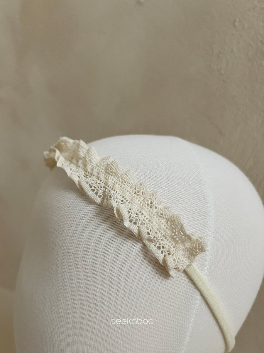 NEW【peekaboo】 Rene hairband　（ヘアバンド）