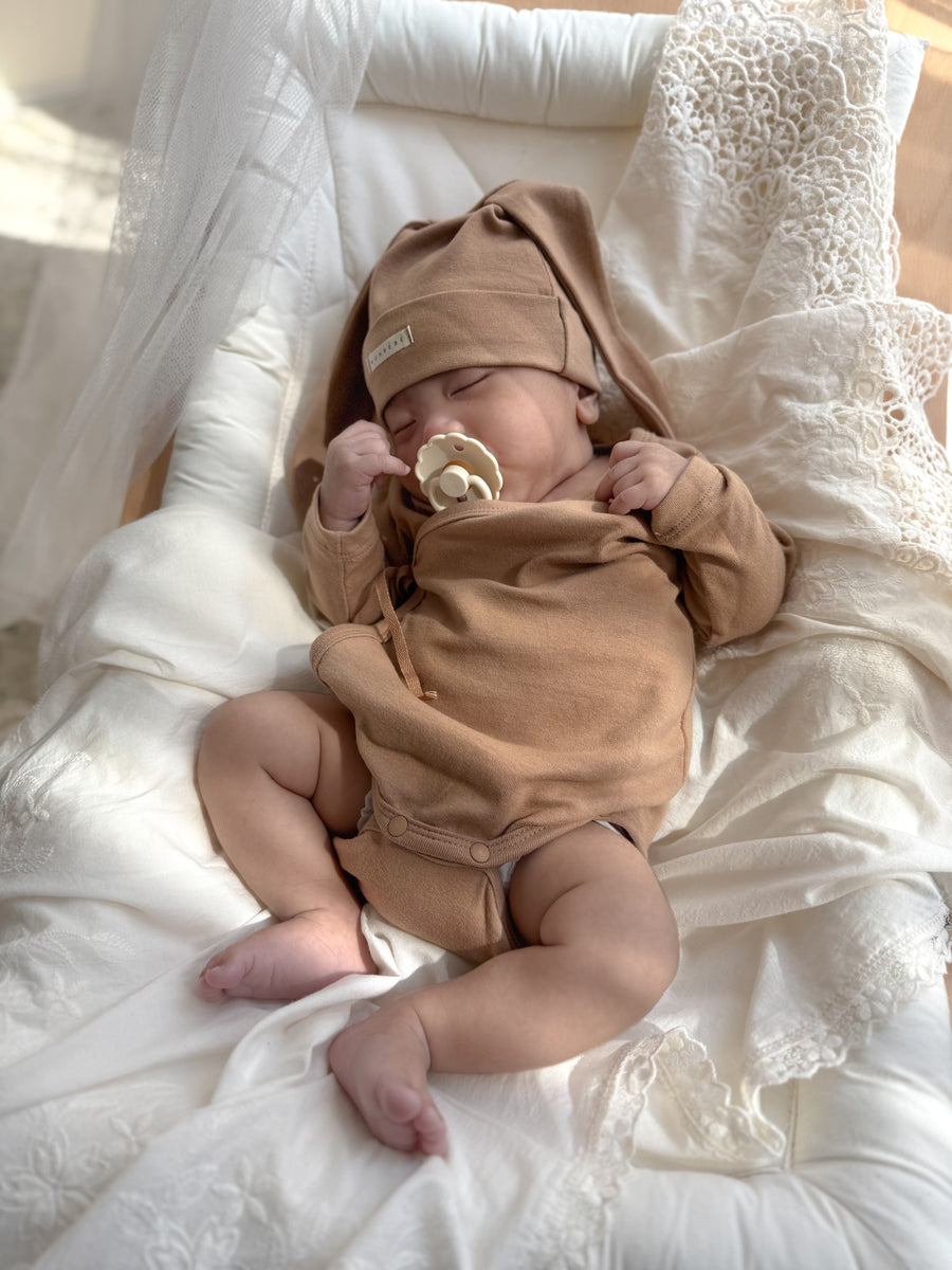 再入荷！【monbebe】ルプチ スーツ (ボンネットset)　