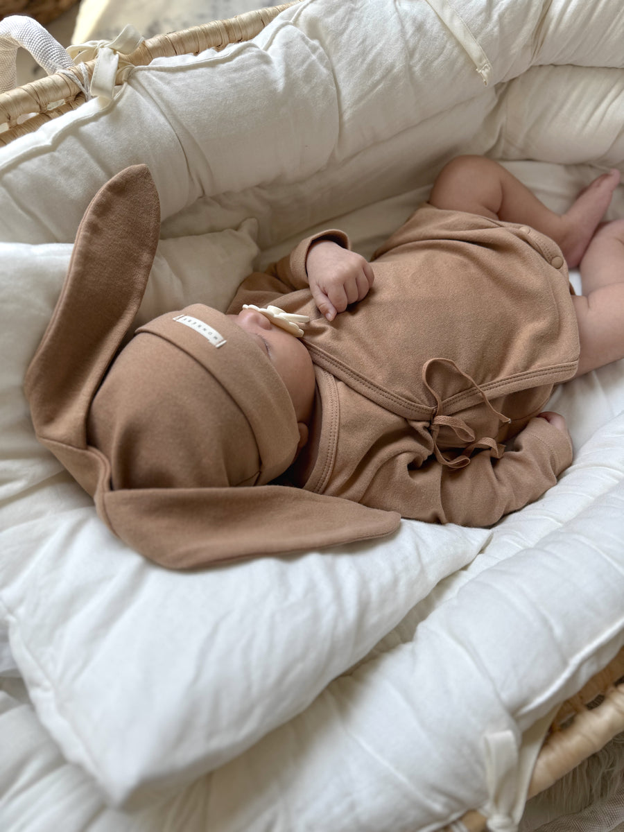 再入荷！【monbebe】ルプチ スーツ (ボンネットset)　