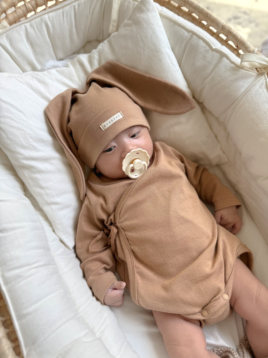 再入荷！【monbebe】ルプチ スーツ (ボンネットset)　