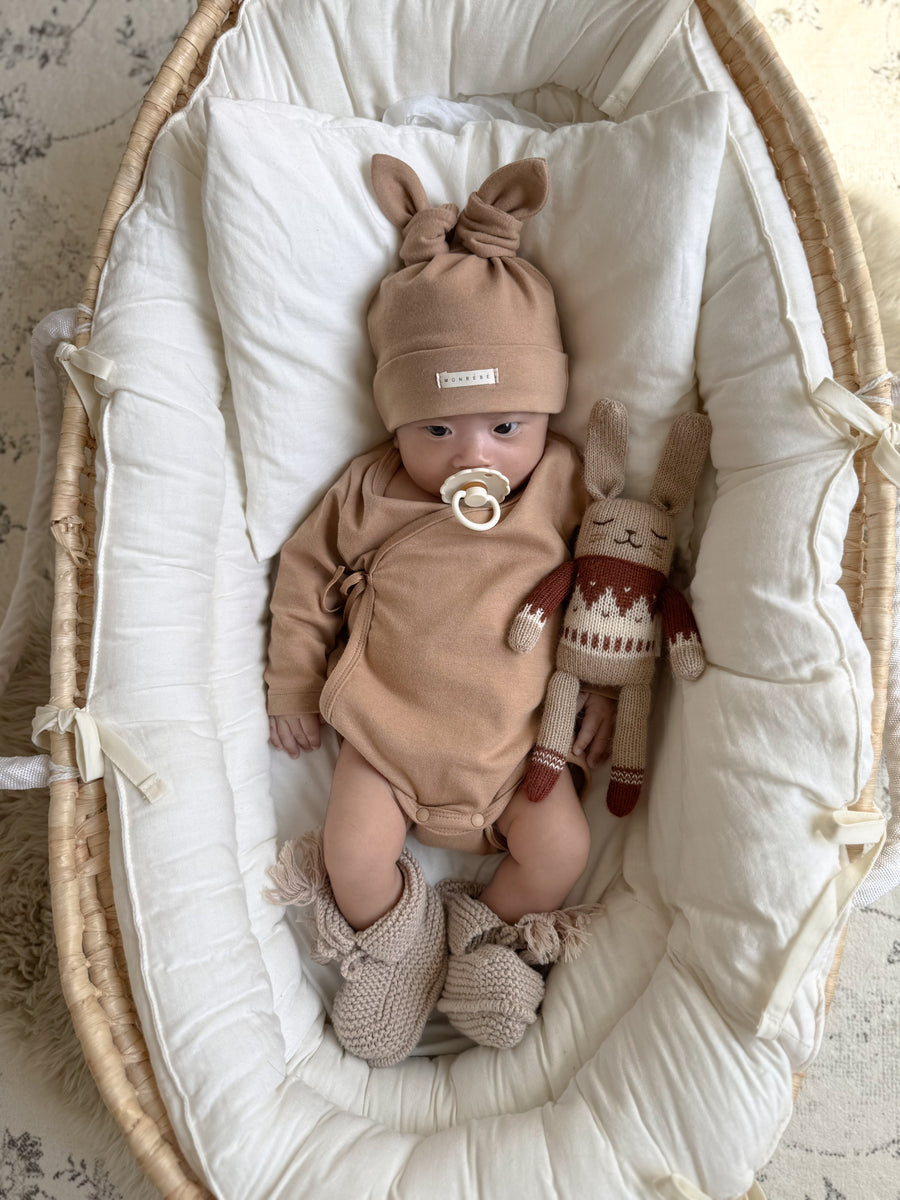 再入荷！【monbebe】ルプチ スーツ (ボンネットset)　