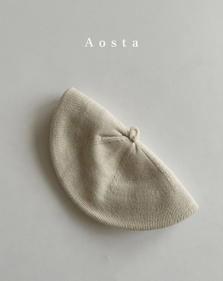 aosta ニット ベレー帽 帽子 キャップ ブランド アオスタ 韓国子供服