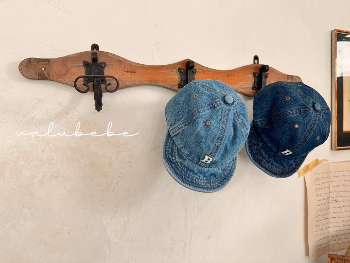 【valubebe】 B Denim Cap (Bebe)