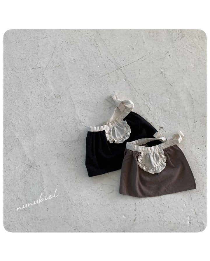 【nunubiel】 pocket apron