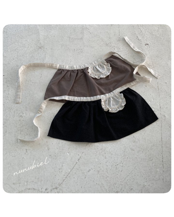 【nunubiel】 pocket apron