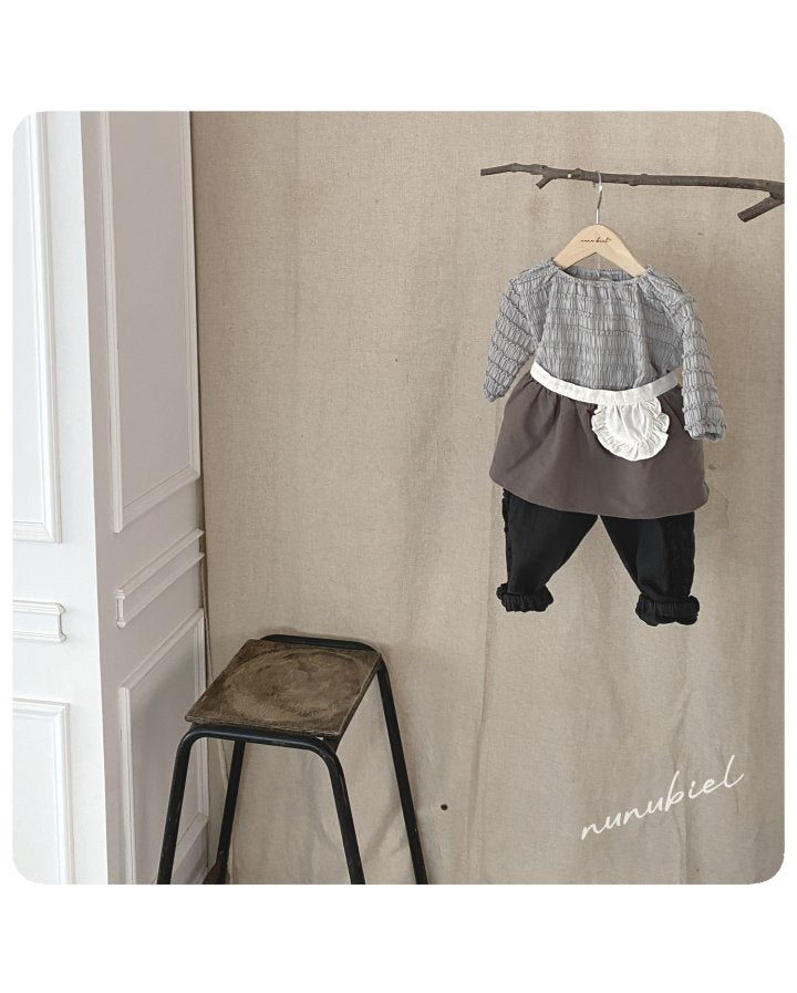 【nunubiel】 pocket apron