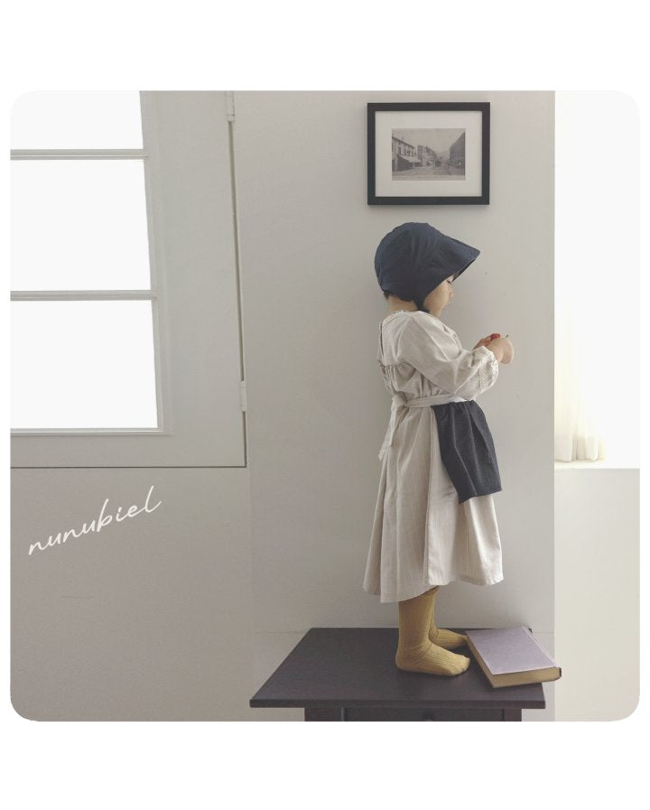 【nunubiel】 pocket apron