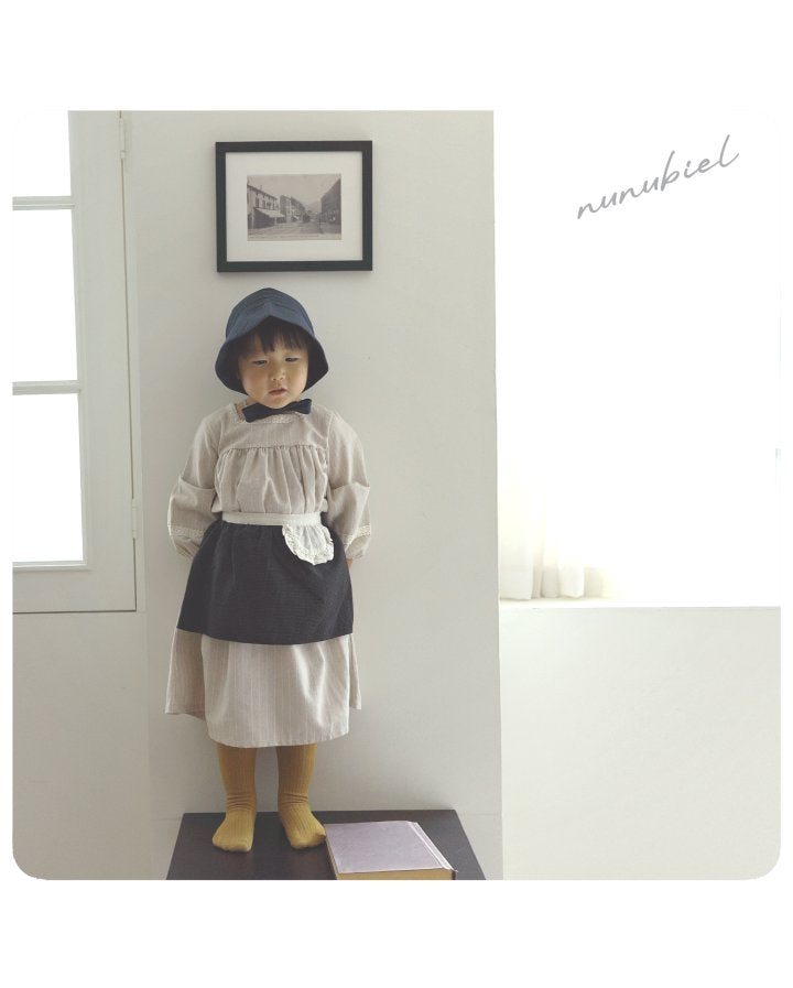 【nunubiel】 pocket apron
