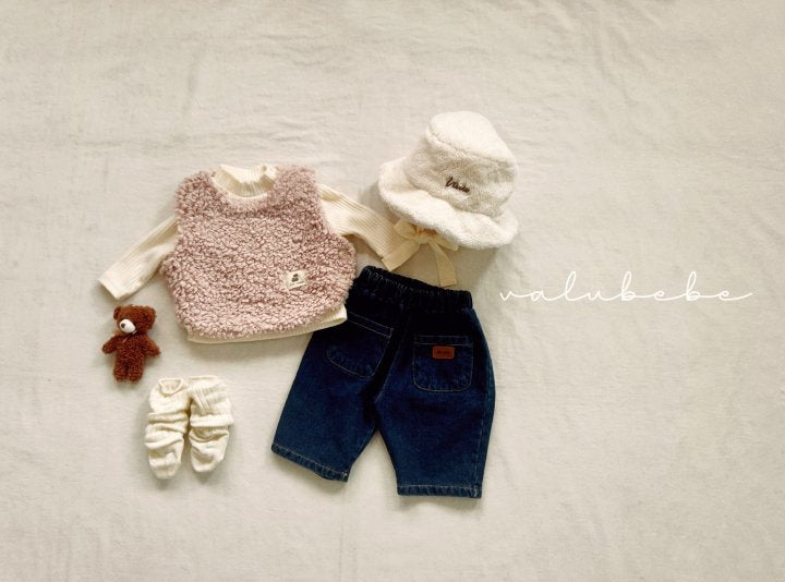 【valubebe】 Soft half-neck tee (baby, kids)