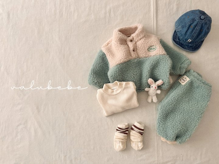 【valubebe】 Soft half-neck tee (baby, kids)