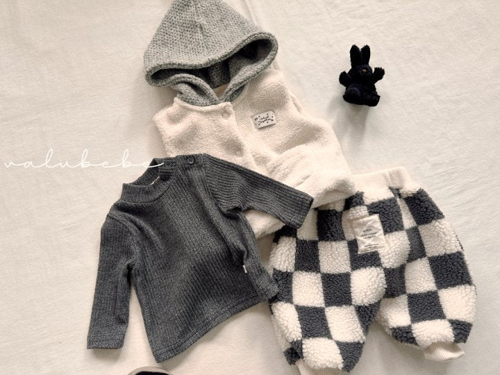 【valubebe】 Soft half-neck tee (baby, kids)