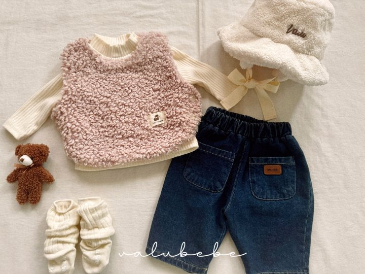 【valubebe】 Soft half-neck tee (baby, kids)