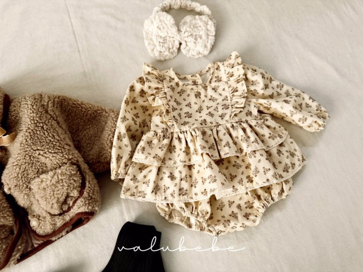 【valubebe】 Bowen Frill Suit (Bebe)