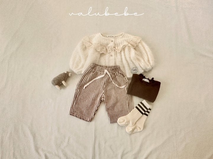 【valubebe】 Basic Line Socks (Bebe)