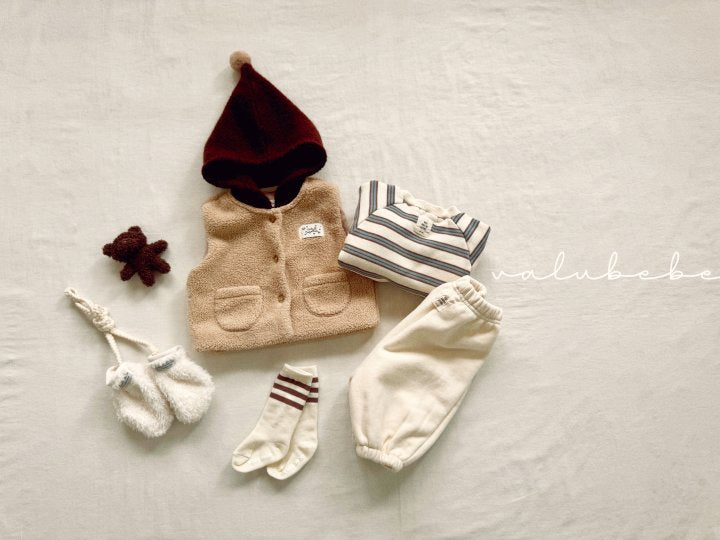 【valubebe】 Basic Line Socks (Bebe)