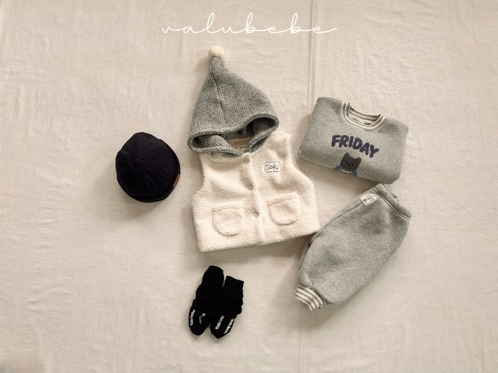 【valubebe】 Drop Tumble Vest (Bebe)