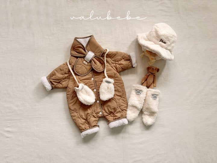 【valubebe】 Fur Earmuffs Bucket Hat (Bebe)