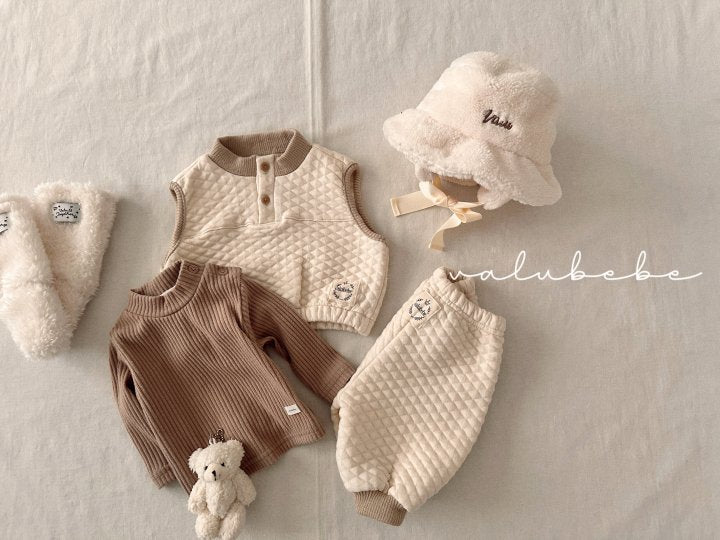 【valubebe】 Fur Earmuffs Bucket Hat (Bebe)