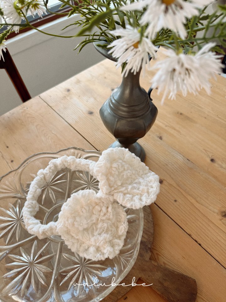 【valubebe】 Monchou Ribbon Hairband (Bebe)