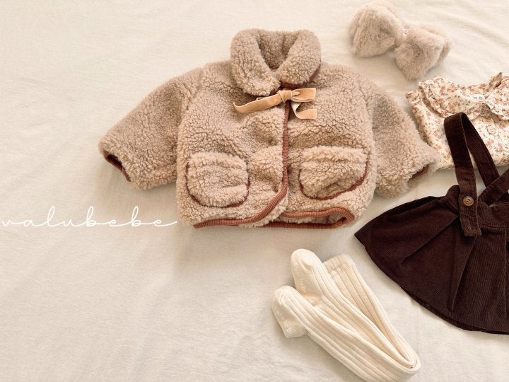 【valubebe】 Merry Ribbon Dumble Jacket (Bebe)