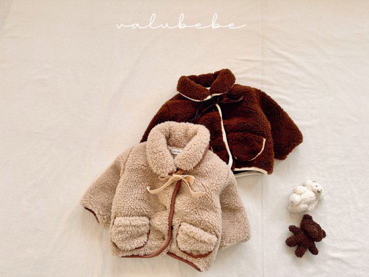【valubebe】 Merry Ribbon Dumble Jacket (Bebe)
