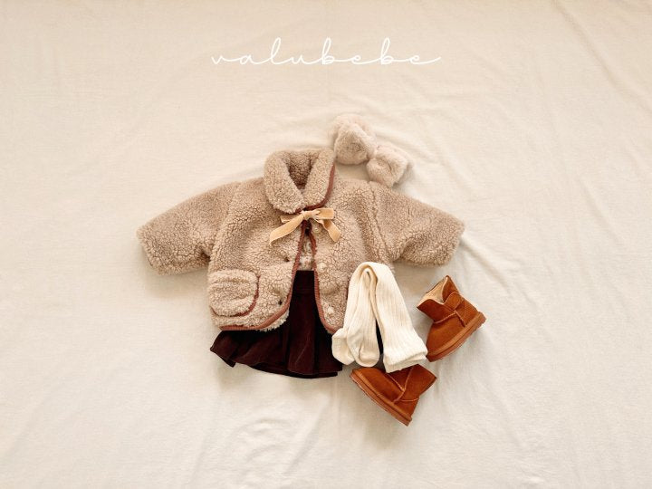 【valubebe】 Merry Ribbon Dumble Jacket (Bebe)