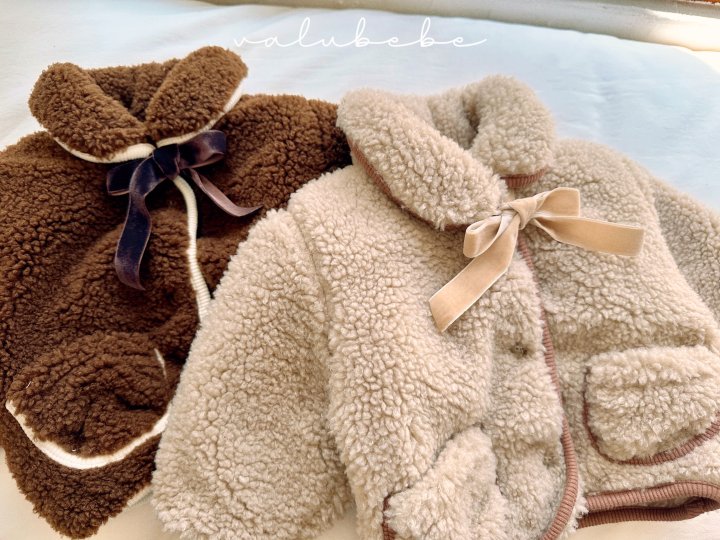 【valubebe】 Merry Ribbon Dumble Jacket (Bebe)