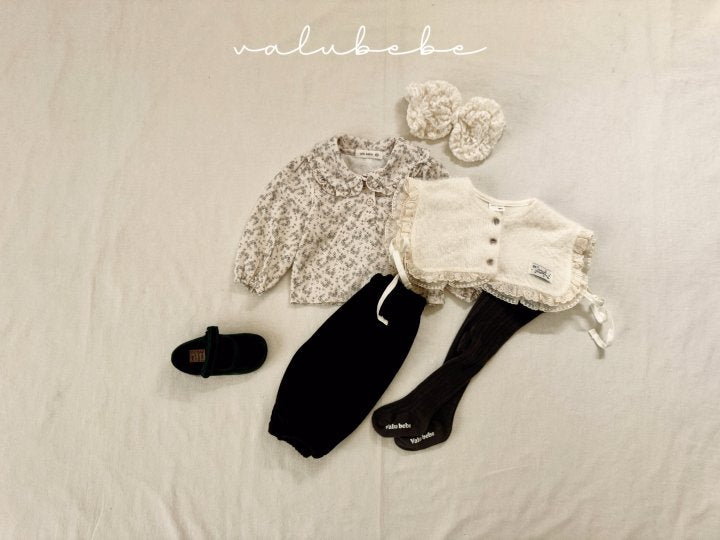 【valubebe】 Rumi Collar Blouse (Bebe)