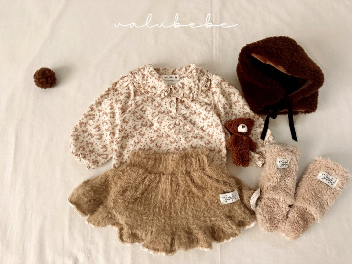 【valubebe】 Rumi Collar Blouse (Bebe)