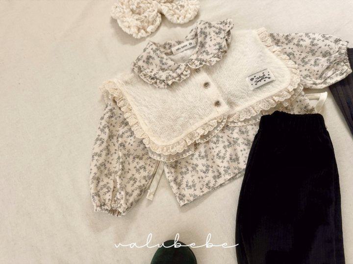 【valubebe】 Rumi Collar Blouse (Bebe)