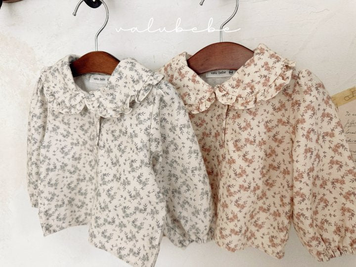 【valubebe】 Rumi Collar Blouse (Bebe)