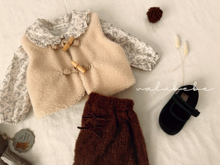 【valubebe】 Rumi Collar Blouse (Bebe)