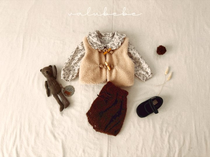 【valubebe】 Rumi Collar Blouse (Bebe)