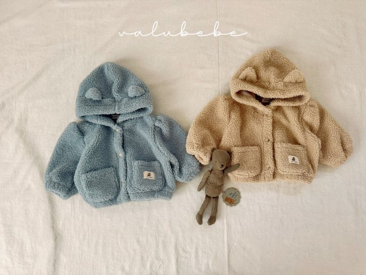 【valubebe】 Meow Ear Hooded Jumper (Bebe)