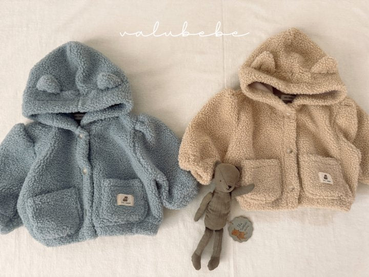 【valubebe】 Meow Ear Hooded Jumper (Bebe)