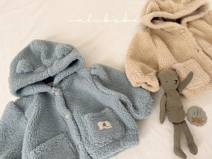 【valubebe】 Meow Ear Hooded Jumper (Bebe)