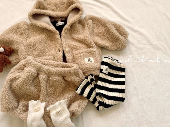 【valubebe】 Meow Ear Hooded Jumper (Bebe)