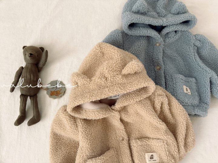 【valubebe】 Meow Ear Hooded Jumper (Bebe)