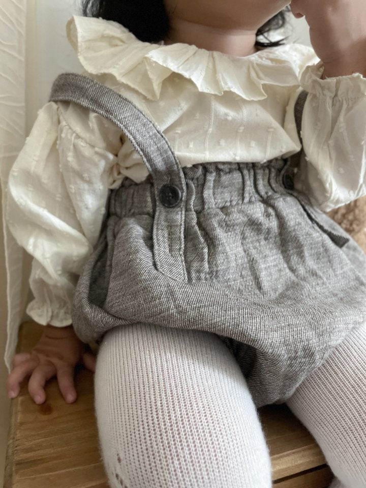 【mimi market】 Twill overall bloomer