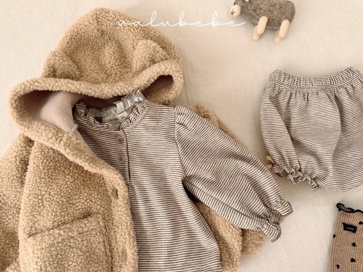 【valubebe】 Meow Ear Hooded Jumper (Bebe)