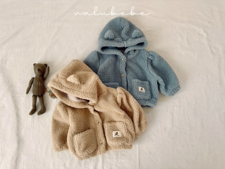 【valubebe】 Meow Ear Hooded Jumper (Bebe)