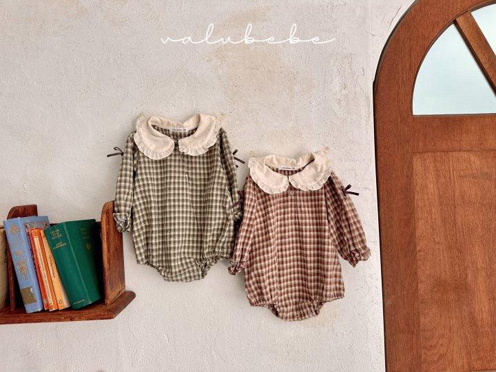 【valubebe】 Frill Collar Ribbon Suit (Bebe)