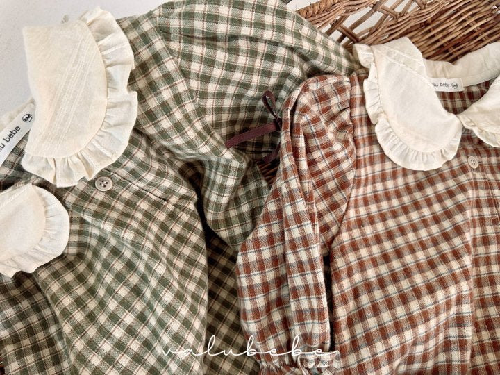 【valubebe】 Frill Collar Ribbon Suit (Bebe)