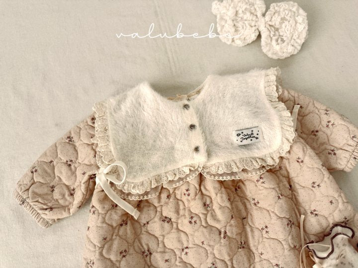 【valubebe】 Lace padded one-piece (bebe)