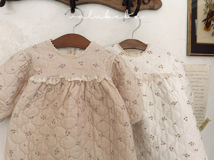 【valubebe】 Lace padded one-piece (bebe)