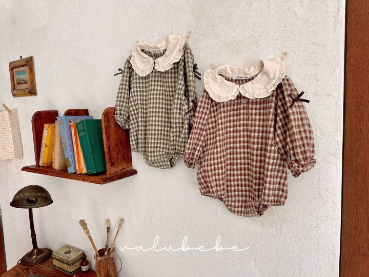 【valubebe】 Frill Collar Ribbon Suit (Bebe)