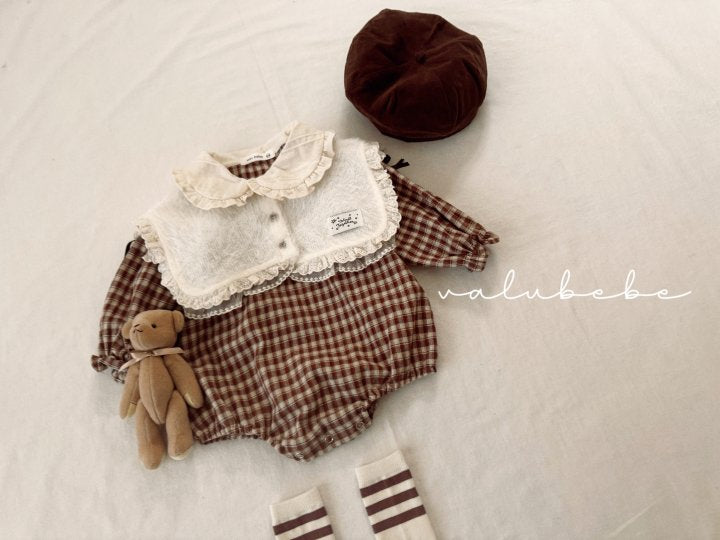 【valubebe】 Frill Collar Ribbon Suit (Bebe)