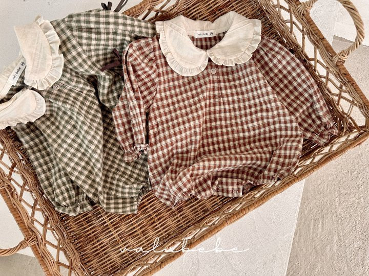 【valubebe】 Frill Collar Ribbon Suit (Bebe)